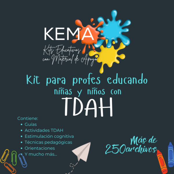 Kit - Educando a NNA con TDAH